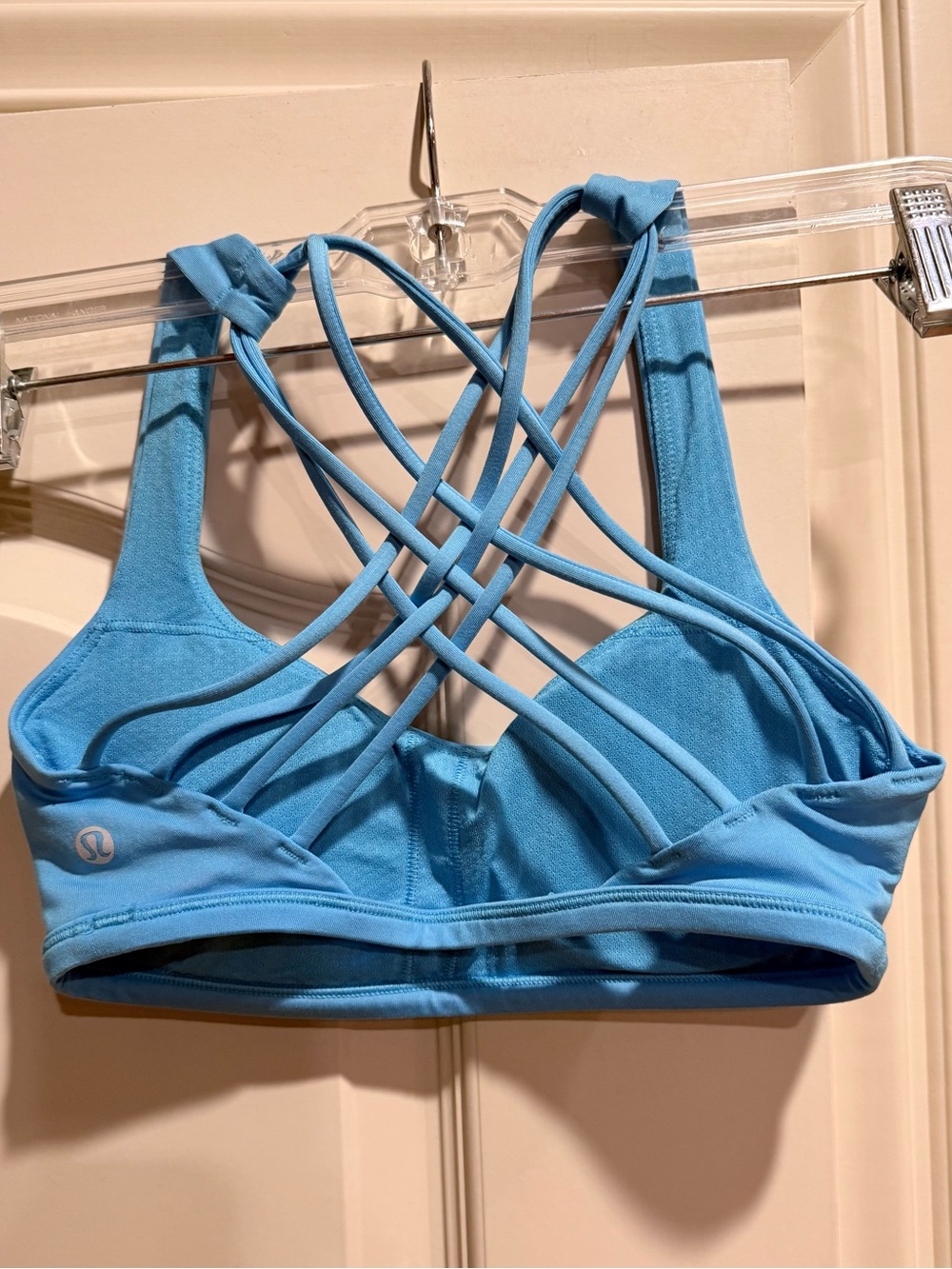 Lululemon Free To Be Wild Light Support Cup A/B Turquoise Bra - Picture 4 of 5